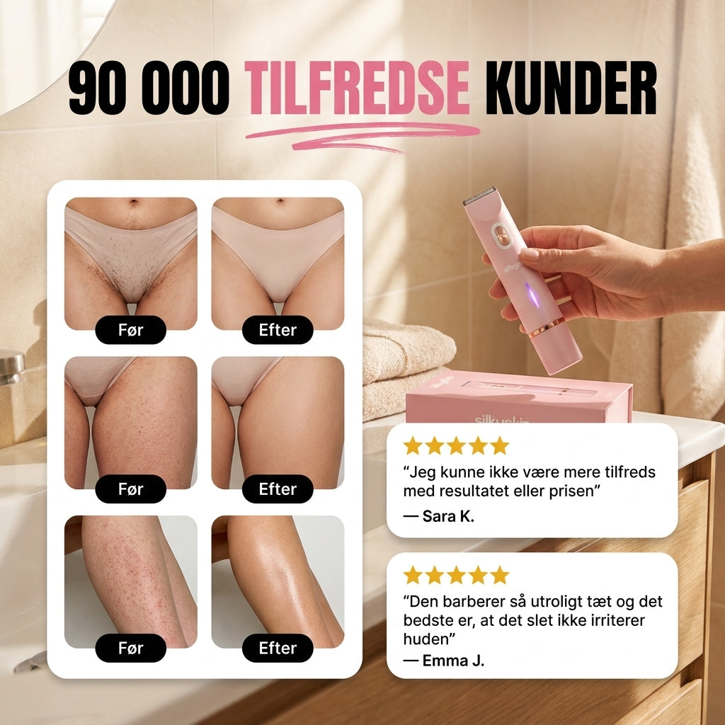 Silkyskin - Intimbarbering uden irritation